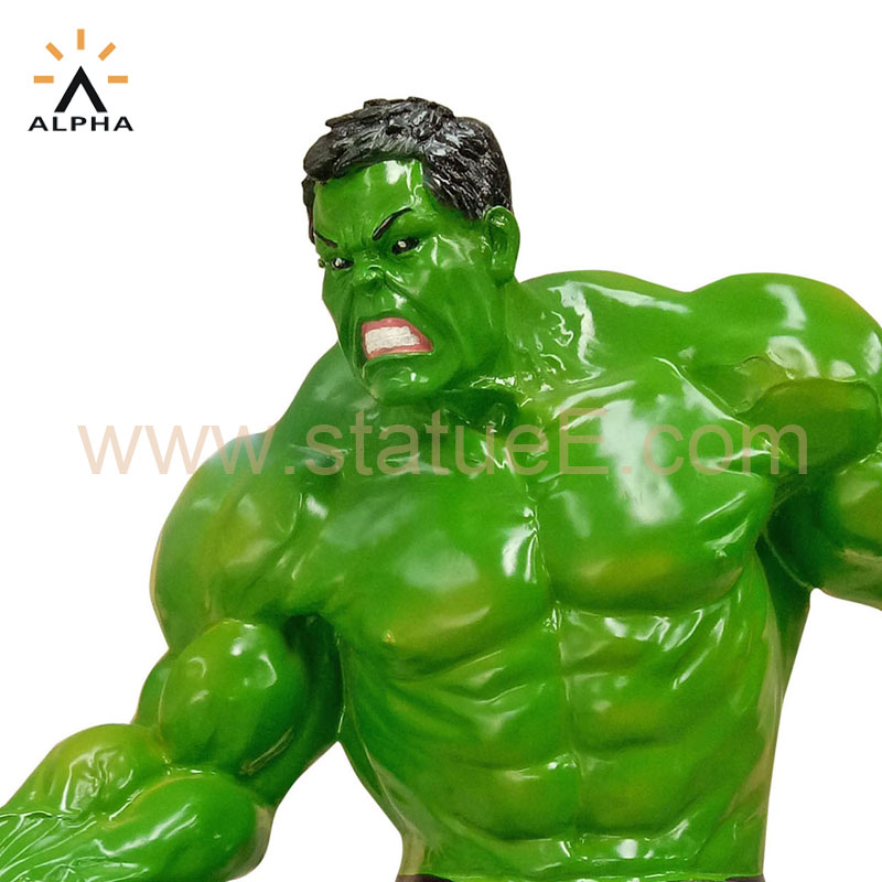 life size hulk statue