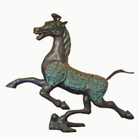 Asian horse statue