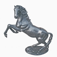 Bronze horse statue