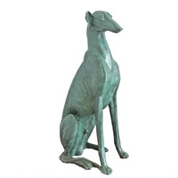 Bronze greyhound