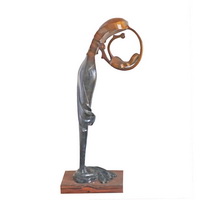 Contemporary bronze sculpture