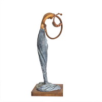 Copper art sculpture