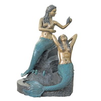 mermaid fountain
