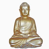 Small bronze Buddha statue