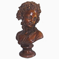 Bronze bust