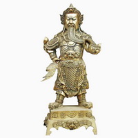 Bronze Guan gong statue