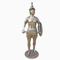 Greek warrior statue