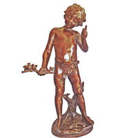 Art deco statue bronze
