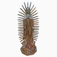 Our lady of Guadalupe statue