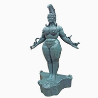 bronze Fat lady statue