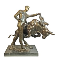 Bullfighting statue