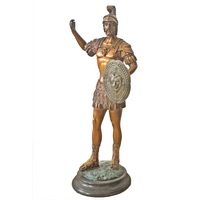 Roman warrior statue