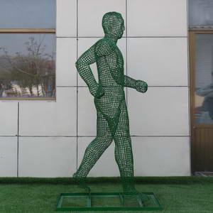 human wire sculpture