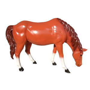 fiberglass painted horse statues