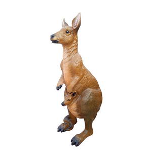 Kangaroo garden statues