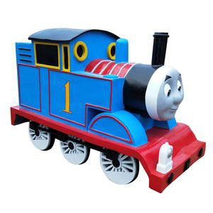 Thomas train sculpture