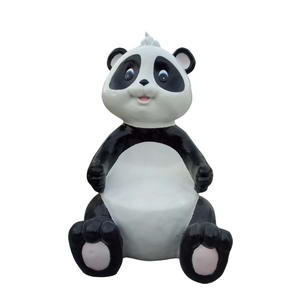 Cartoon panda statue