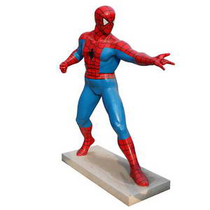 Spider man statue video