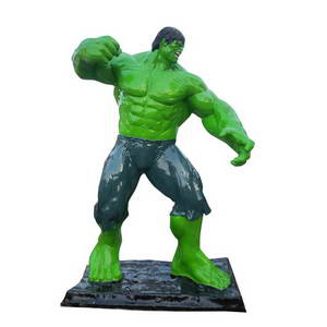 Giant hulk statue