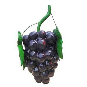 Garden grape sculpture