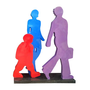 large size family sculptures