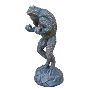 fiberglass frog statue
