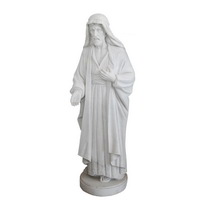 Marble Saint Joseph statue