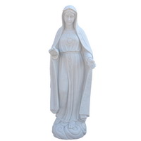 Immaculate heart of Mary statue