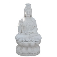 female marble Buddha