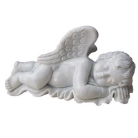 Sleeping angel statue