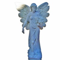 Yard marble angels