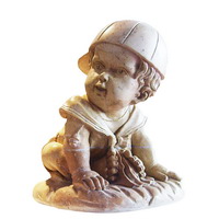 marble baby statue