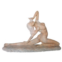 Naked female statue