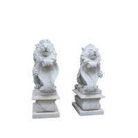 Lion statues for driveway