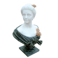 Roman bust statue