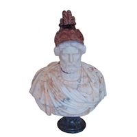marble Roman bust sculpture