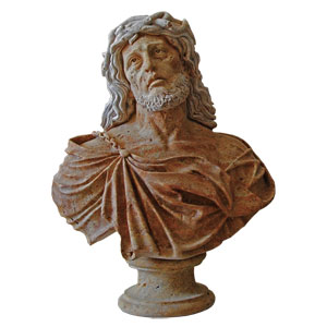 marble Jesus bust statue