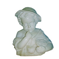 Boy marble bust