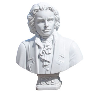 Beethoven bust statue