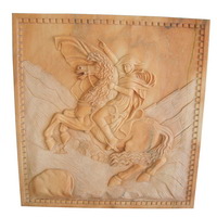 marble bas reliefs