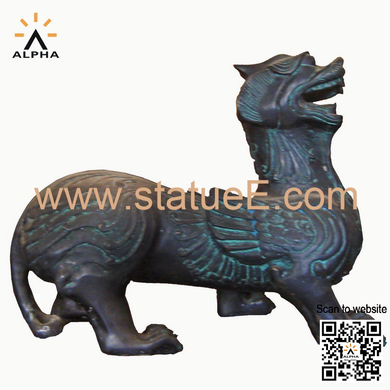 Bronze Pixiu statue
