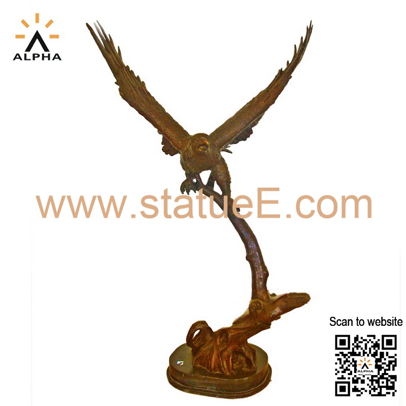 bronze Eagle statue for sale