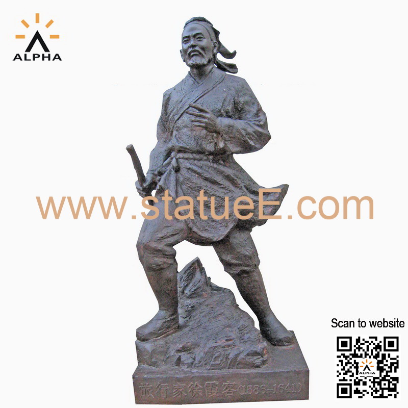 Chinese bronze statues