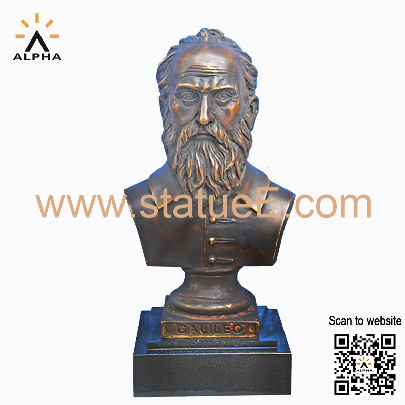 Custom bronze bust