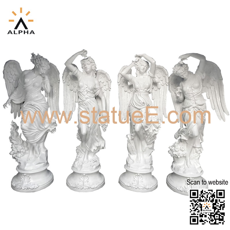 Fiberglass angel statues