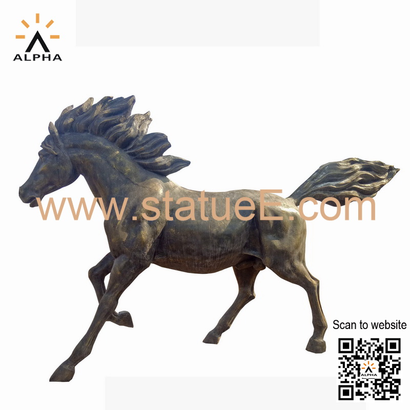 Crazy horse statue