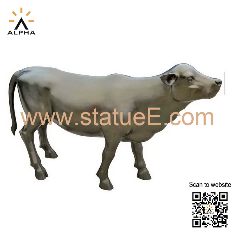 Giant cattle statue