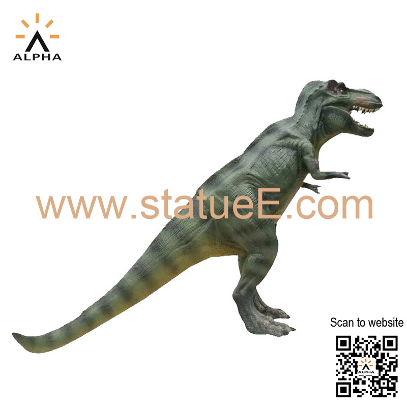 large dinosaur statue