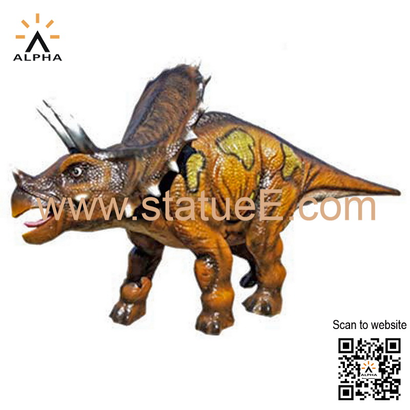 Dinosaur lawn statue