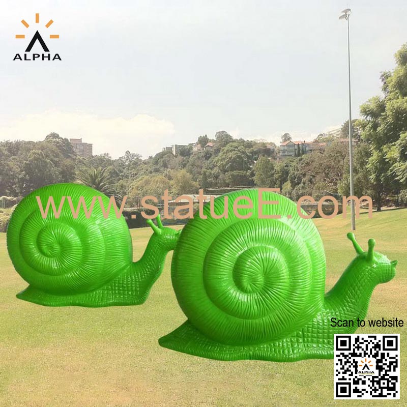 giant snail statues